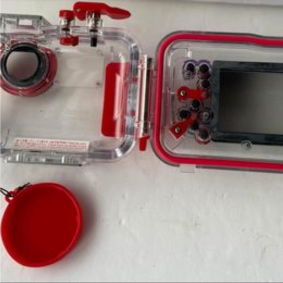 Olympus PT-033 waterproof underwater camera case for Olympus Stylus 720 SW - Picture 3 of 9